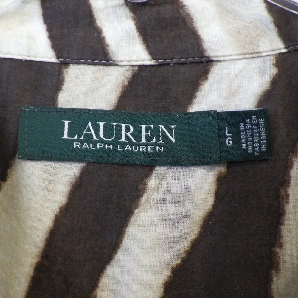 Lauren Ralph Lauren Blouse Size Large - Picture 3 of 3